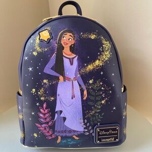 LOUNGEFLY Disney Parks Wish Asha Mini Backpack